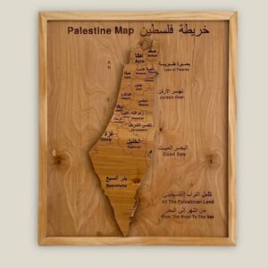 Palestine Wooden Map - Image 4
