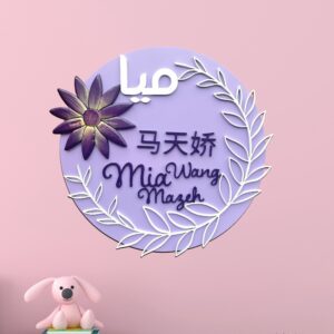 Personalized Name Sign for Children’s Room - Image 2